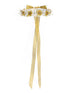 Kids Dream Girls Sparkle Floral Long Bow Flower Girl Hair Tiara Crown - SophiasStyle.com